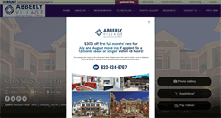 Desktop Screenshot of liveabberlyvillage.com