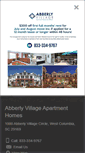 Mobile Screenshot of liveabberlyvillage.com